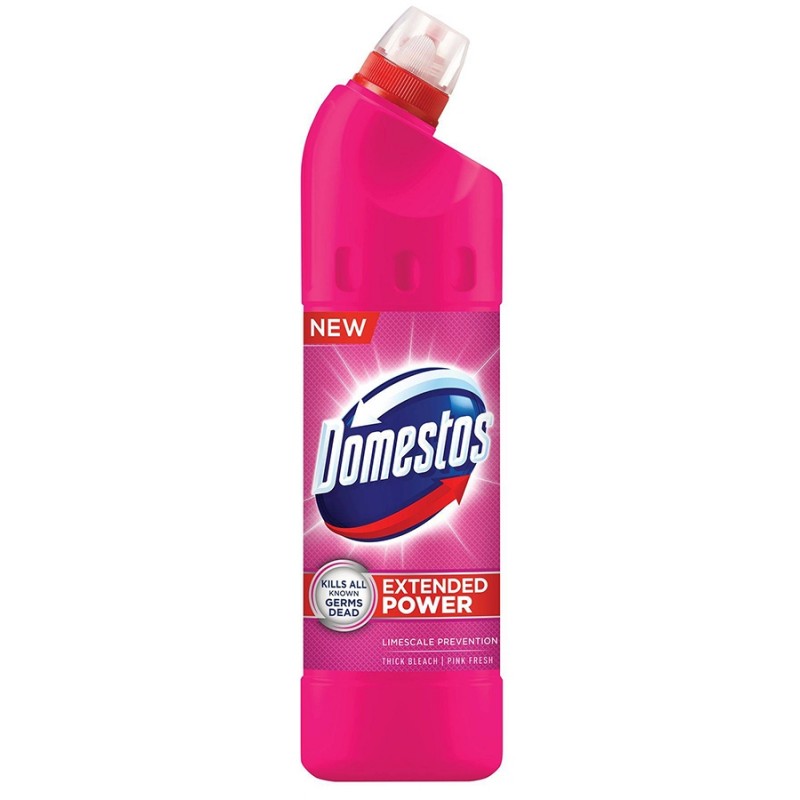 Domestos Dezinfectant inalbitor anticalcar ,roz, 750 ml