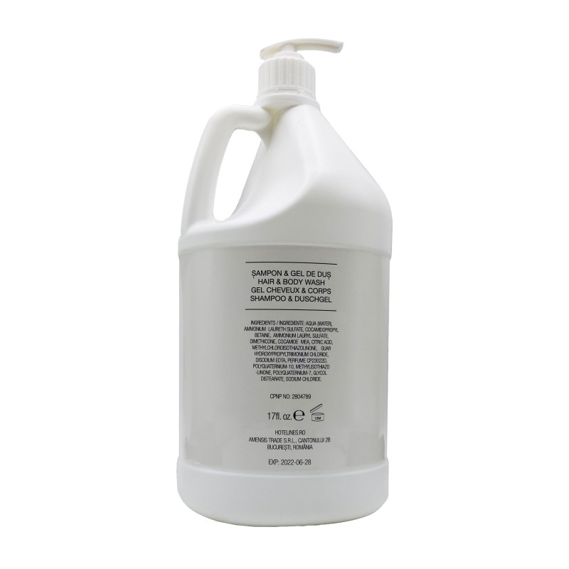 Șampon și gel de duș 4,5L