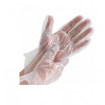 Set 100 bucăti mănuși din polietilenă